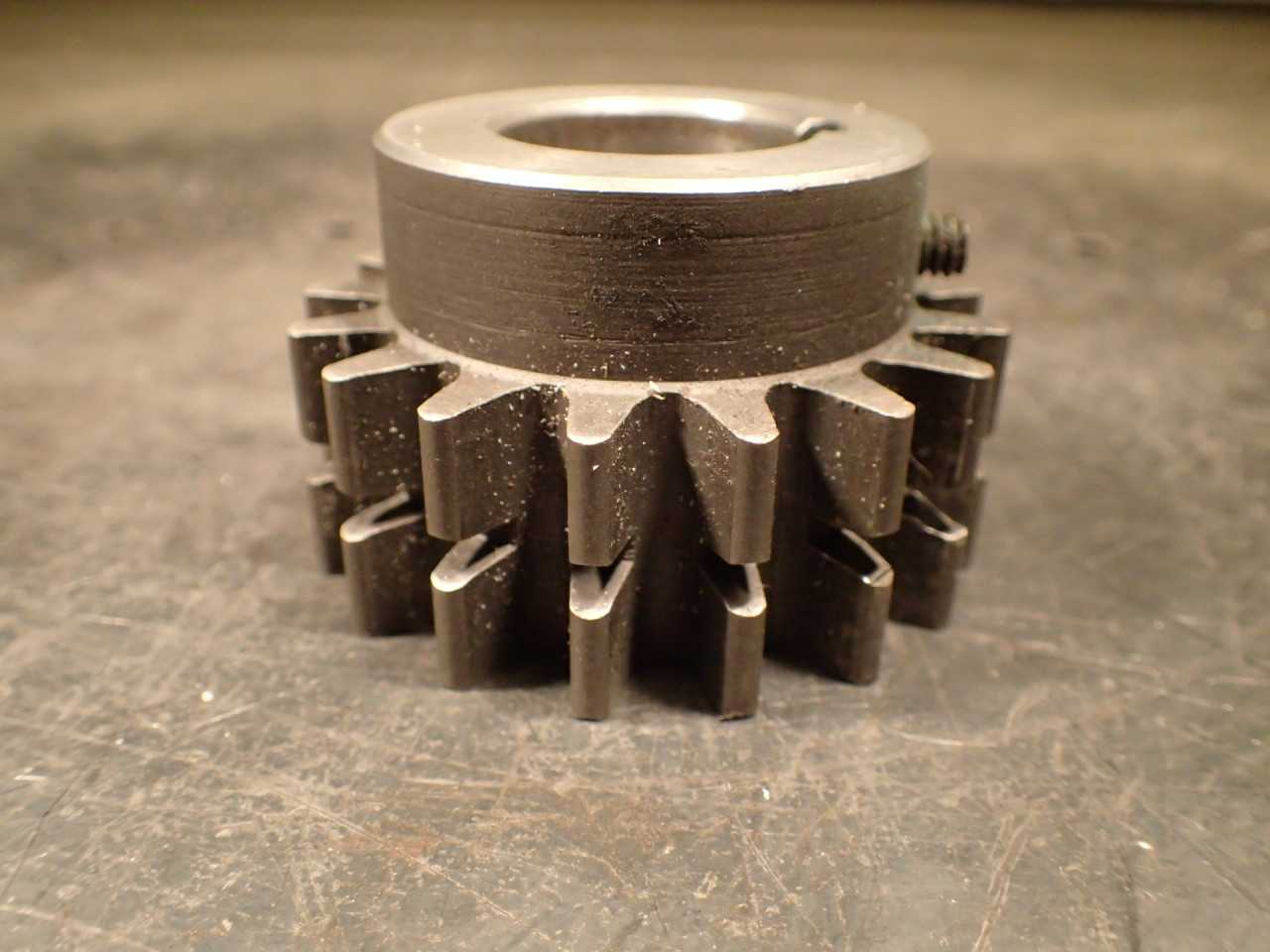 S.C. 404-17-3/4 Sprocket Gear: 1/2" Pitch, 17-Teeth, 2-5/8" OD 1-1/8" Keyed Bore - ROLLER CHAIN