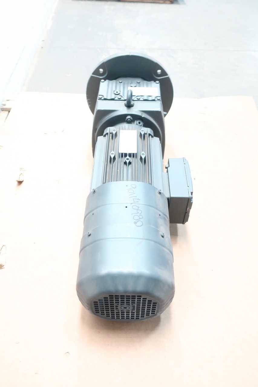 SEW EURODRIVE RF77 DRE100L4BESHF/ES7A 123RPM 3PH 3HP 40MM 230/460V-AC GEARMOTOR - ELECTRIC MOTORS