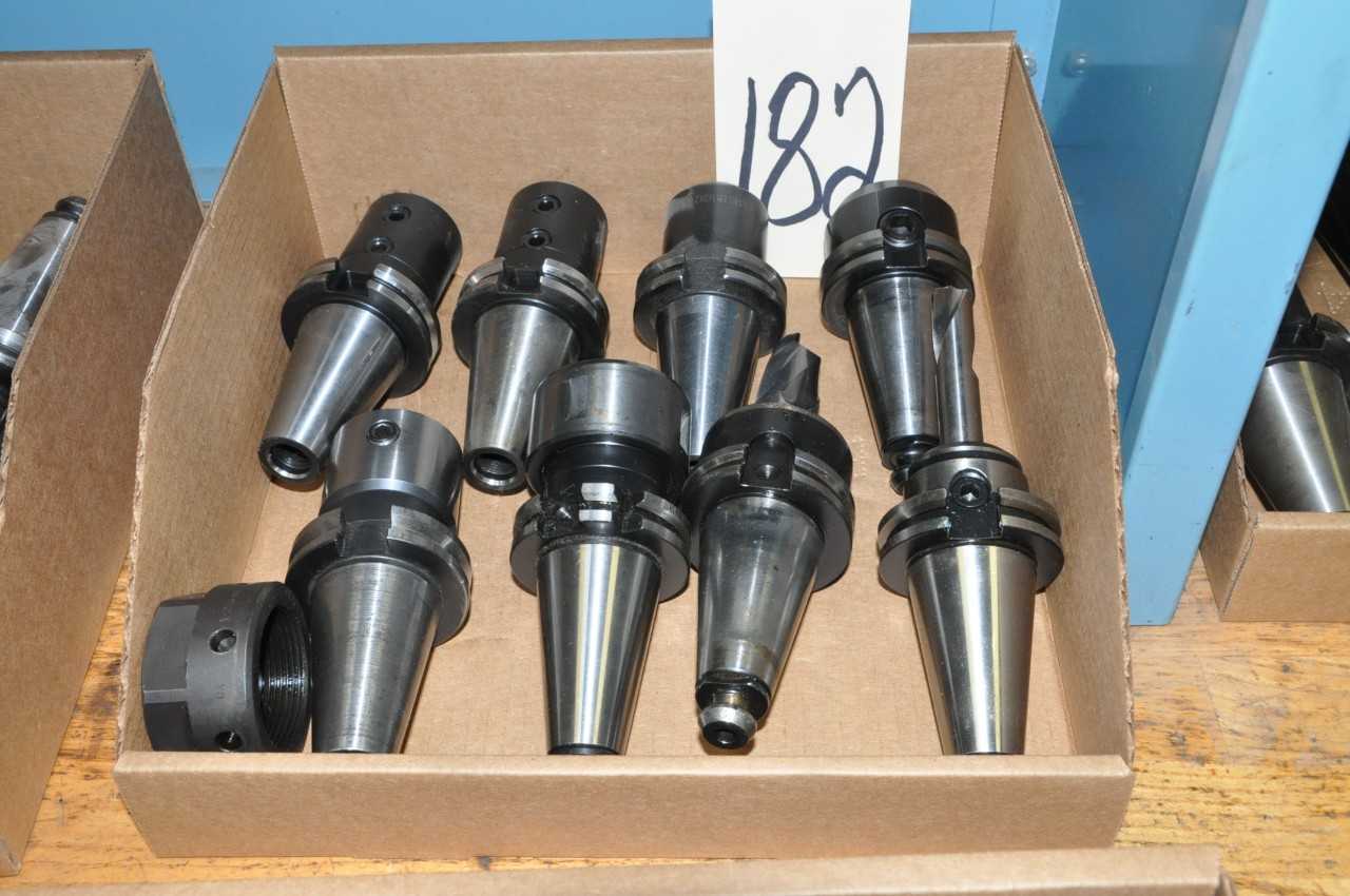 Lot-(8) CAT 40-Taper Tool Holders in (1) Box - ELECTRIC POWER TOOLS