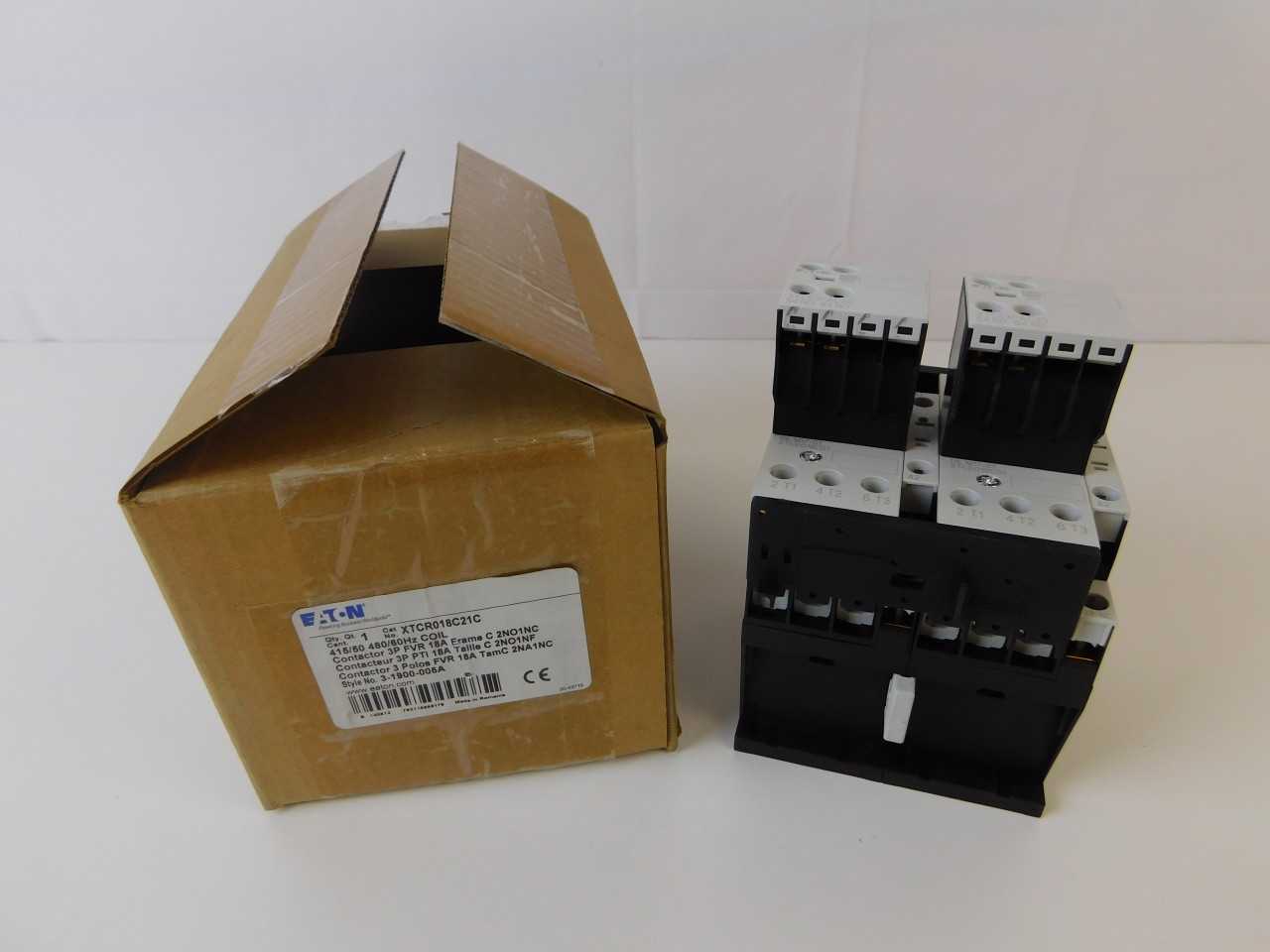 Quantity of 2x XTCR018C21C Contactors - CONTACTORS