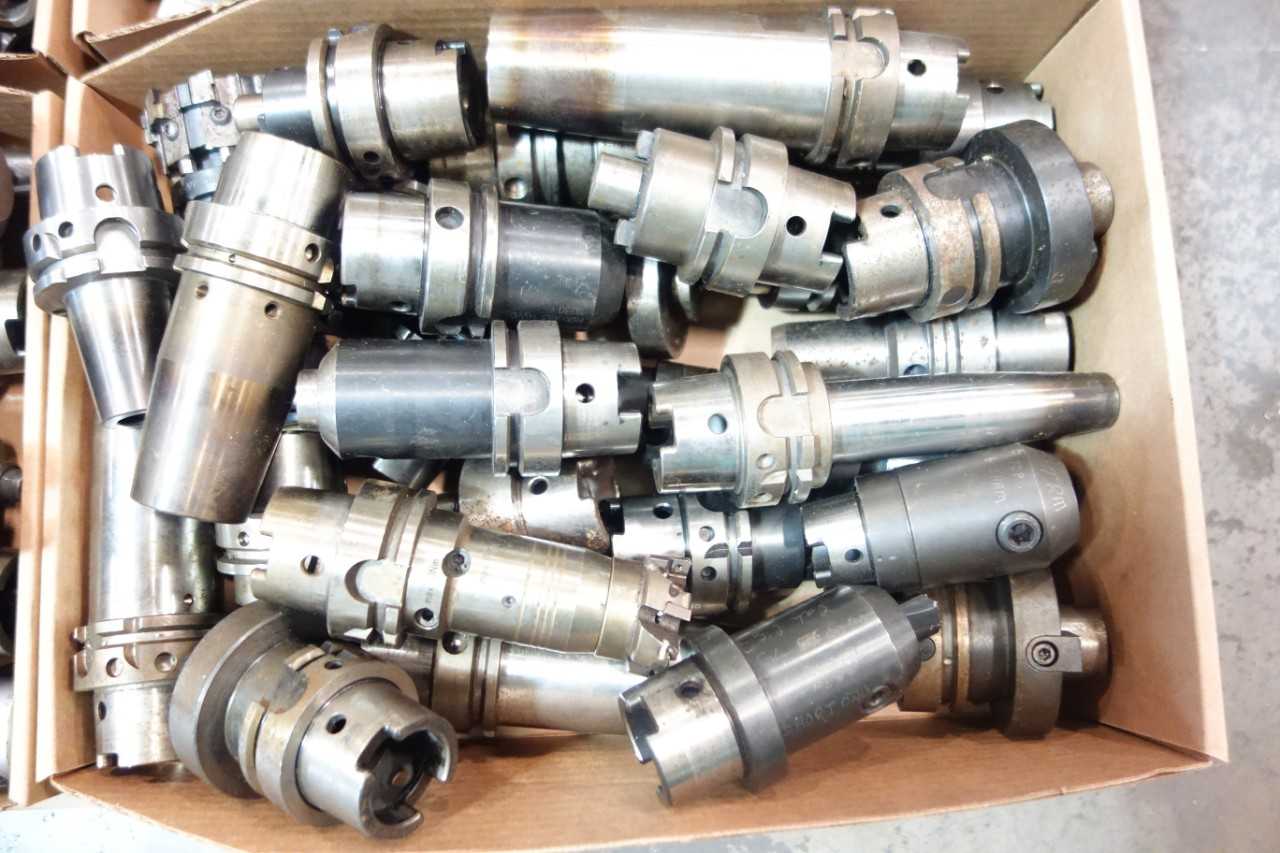 1 PALLET OF ASSORTED CHUCKS, SHRINK CHUCKS, BUSHINGS - ELECTRIC POWER TOOLS