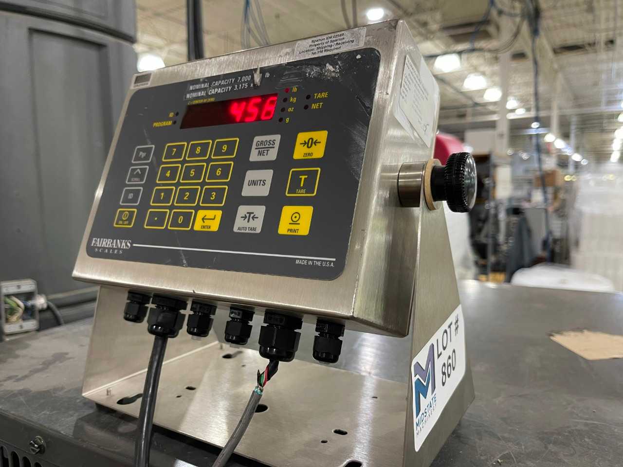Fairbanks Digital 7,000 LB Scale - SCALES