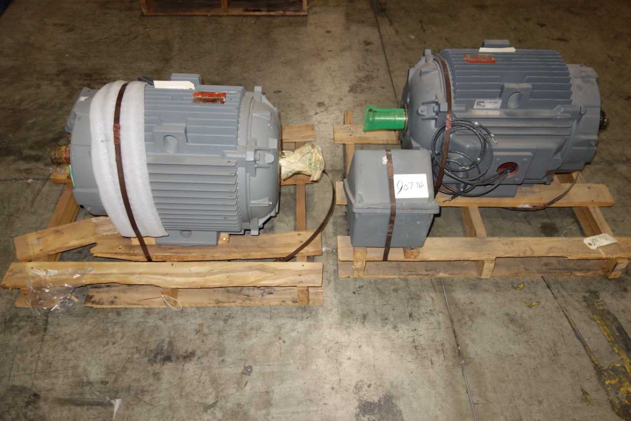 LOT OF GENERAL ELECTRIC AIR OVER FAN MOTORS - ELECTRIC MOTORS