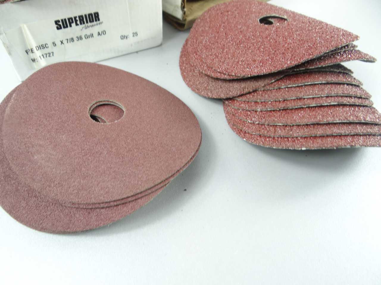 Large Lot of NEW Assorted Abrasive Fibre Discs - GRINDING WHEELS