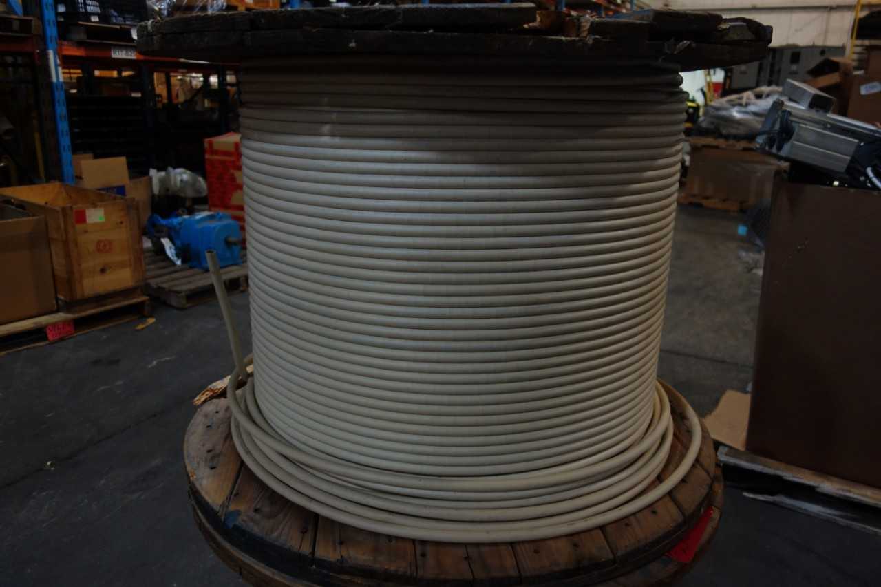 2 SPOOLS OF COAXIAL CABLE, 75 OHMS - ELECTRICAL COMPONENTS