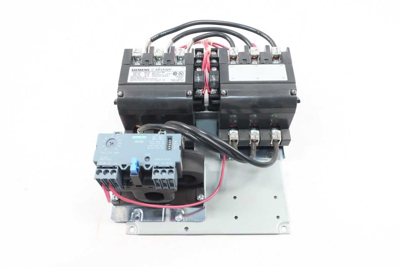 SIEMENS 22FU+32A* REVERSING STARTER 120V-AC 120V-DC - ELECTRIC POWER TOOLS