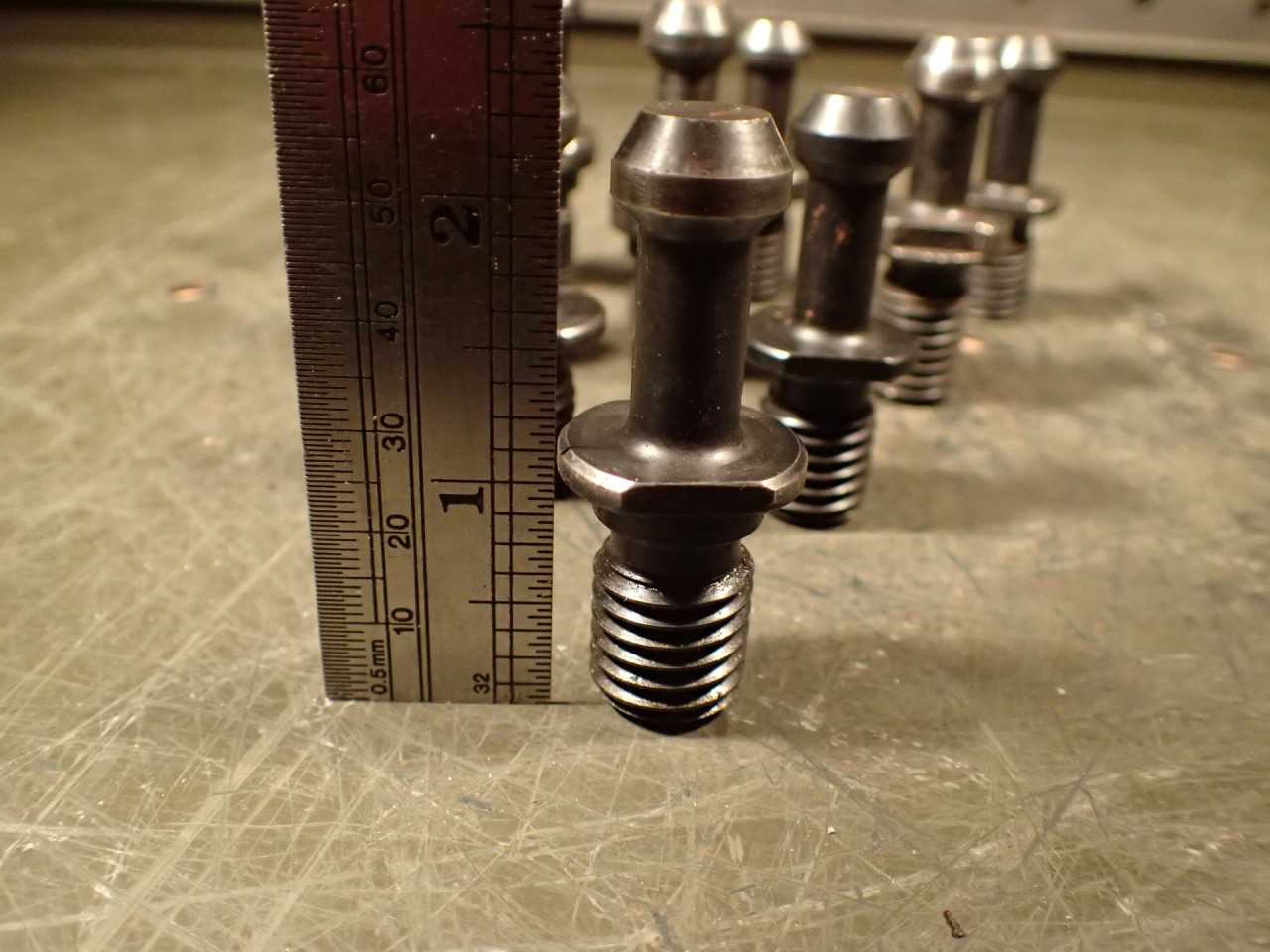 10 Pcs CT-40 Retention Knob Pull Studs: BT C40-9000 RB4E-0003 366-072 PS-572X90 - MACHINING ACCESSORIES & TOOLING