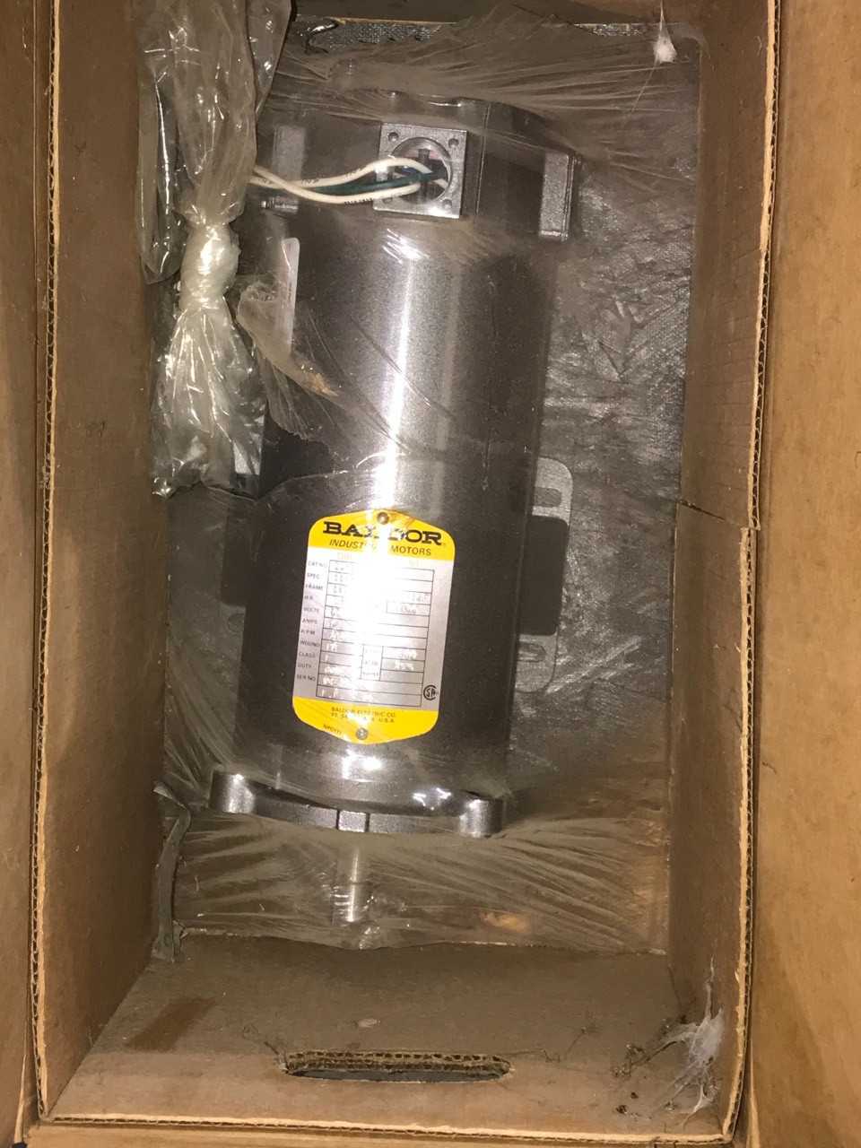 BALDOR INDUSTRIAL MOTOR (QTY 1) - ELECTRIC MOTORS