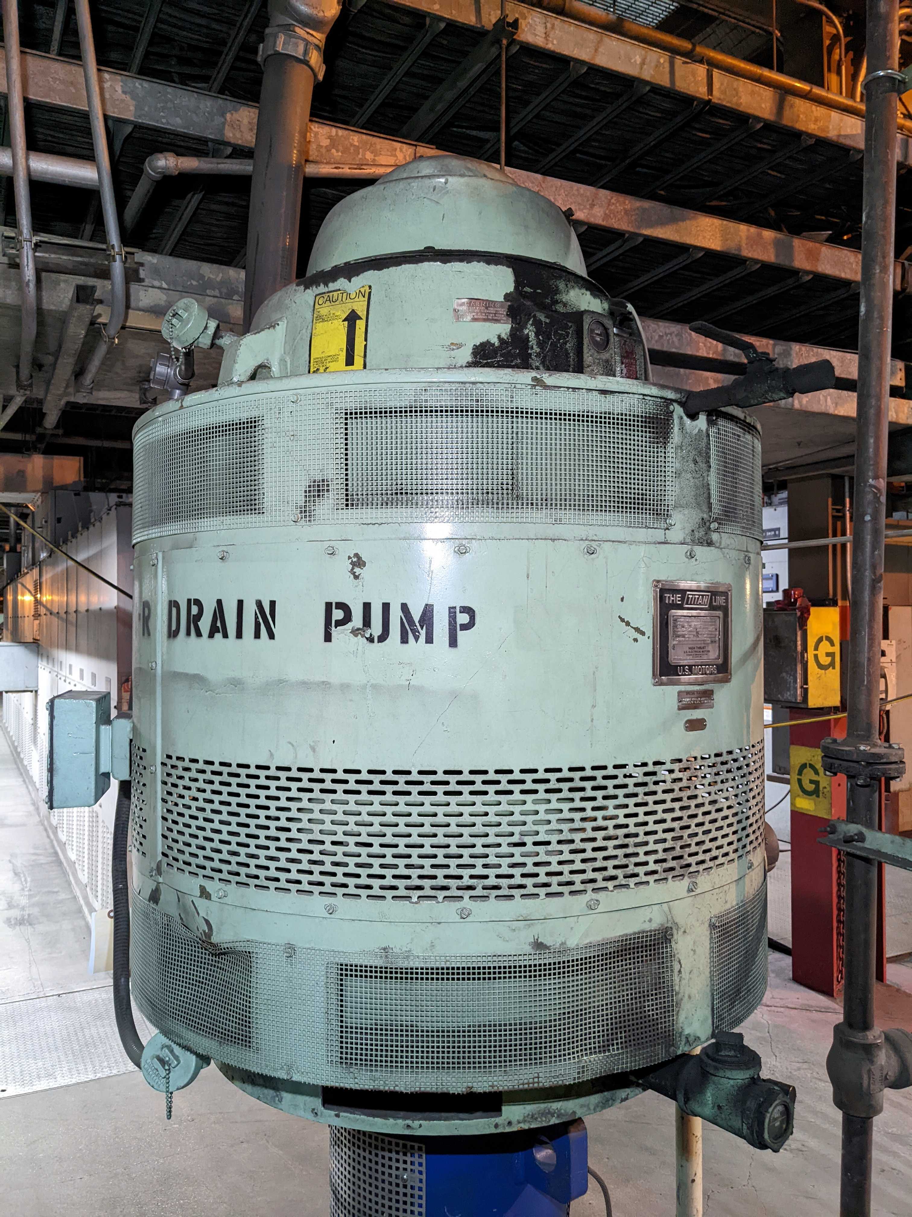 DRAIN PUMP AND MOTOR - ELECTRIC MOTORS