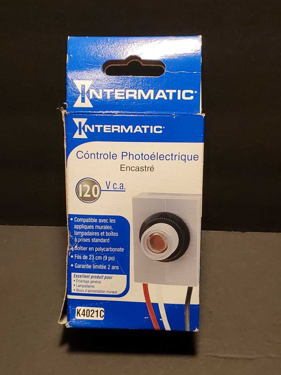 Intermatic Photo control - CONTROL VALVE