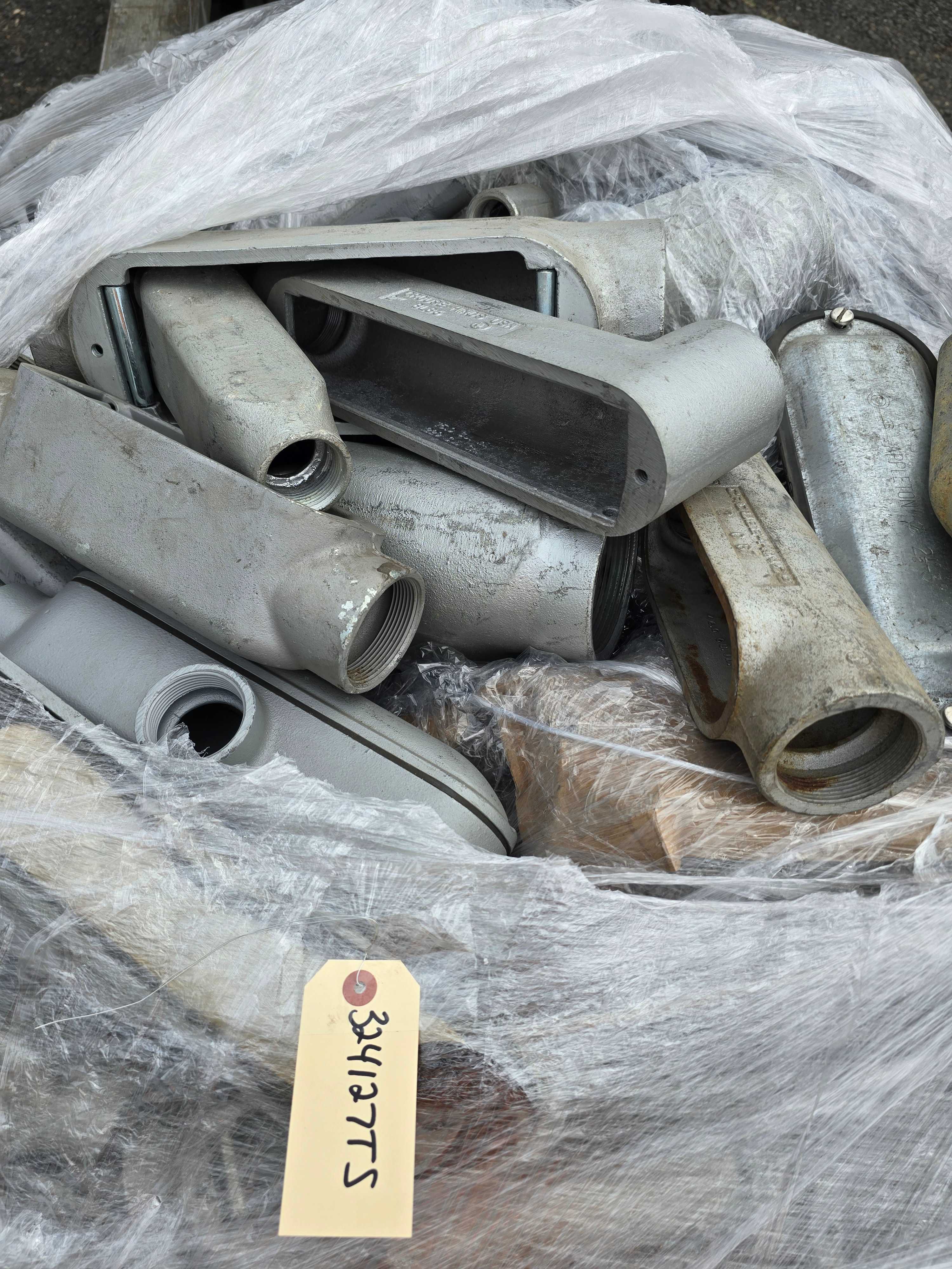 SKID OF ASSORTED CONDUIT BODIES - CONDUIT