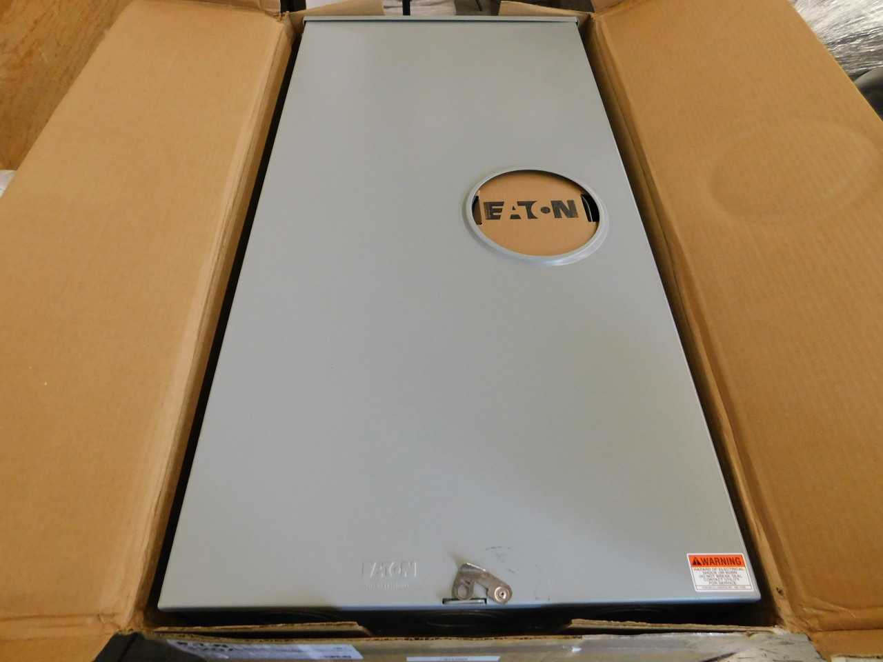 Quantity of 3 New Surplus Eaton UTH73369THLCH Meter Socket 320A 600V 3 Ph 7 Jaws - CIRCUIT BREAKERS