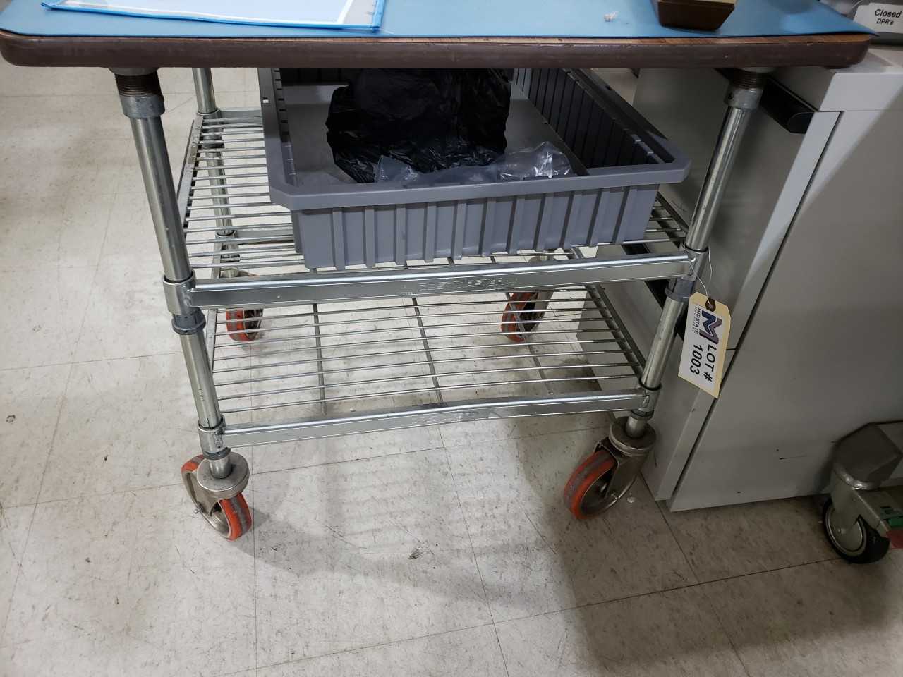 Small Rolling Cart No Contents - MISCELLANEOUS Small Rolling Cart No Contents - MISCELLANEOUS
