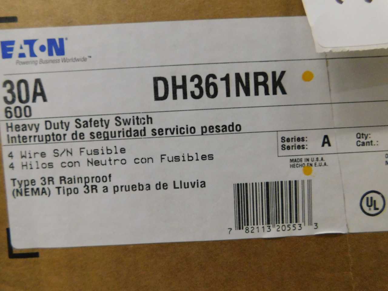 Lot of 2 Disconnect Switches - DISCONNECT SWITCHES