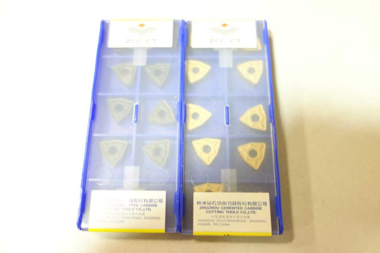 LOT OF ASSORTED TOOLING CARBIDE INSERTS - ZHUZHOU - ELECTRIC POWER TOOLS
