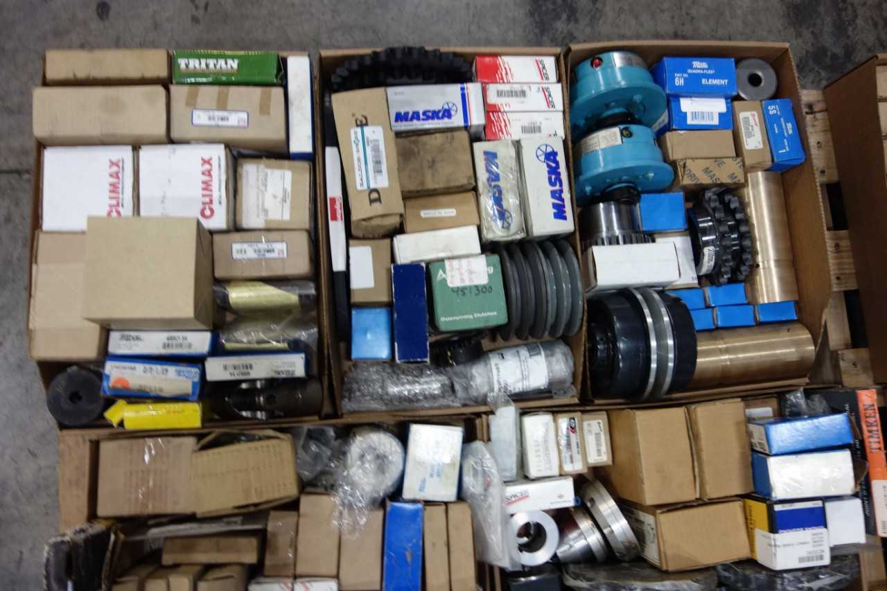 3 PALLETS OF ASSORTED POWER TRANS - ELECTRICAL COMPONENTS