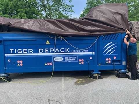 Tiger Depack HS55 Depacking Machine - PROCESS EQUIPMENT