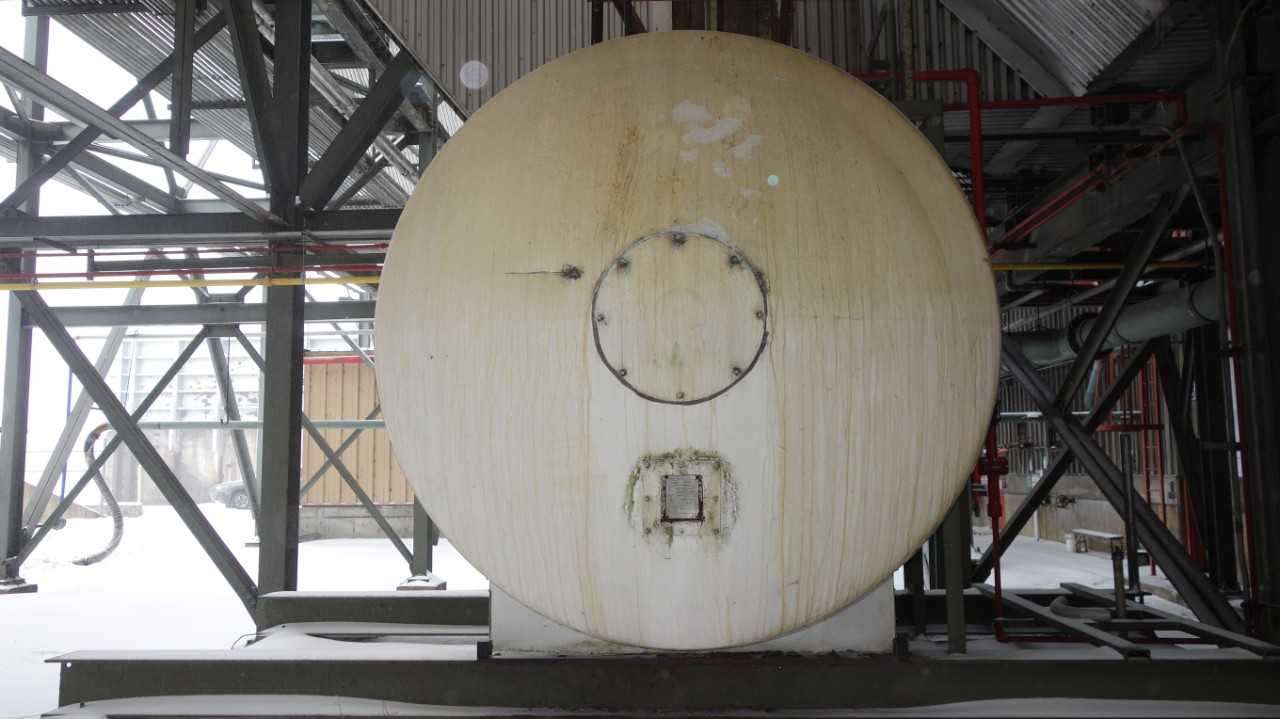 AIRGAS 28000LBS 275PSI LIQUID DRAW CO2 TANK - PROCESS EQUIPMENT