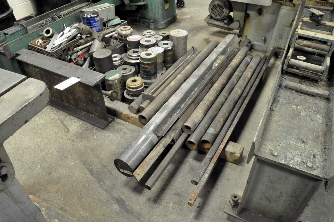 Lot Asstd Steel Stock on Floor