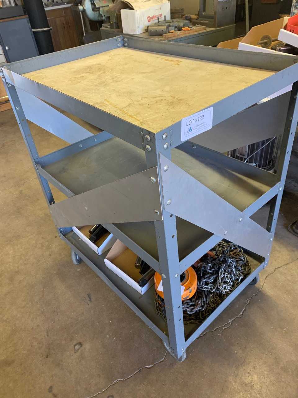Mobile Shop Cart (Contents Not Included) - MATERIAL HANDLING
