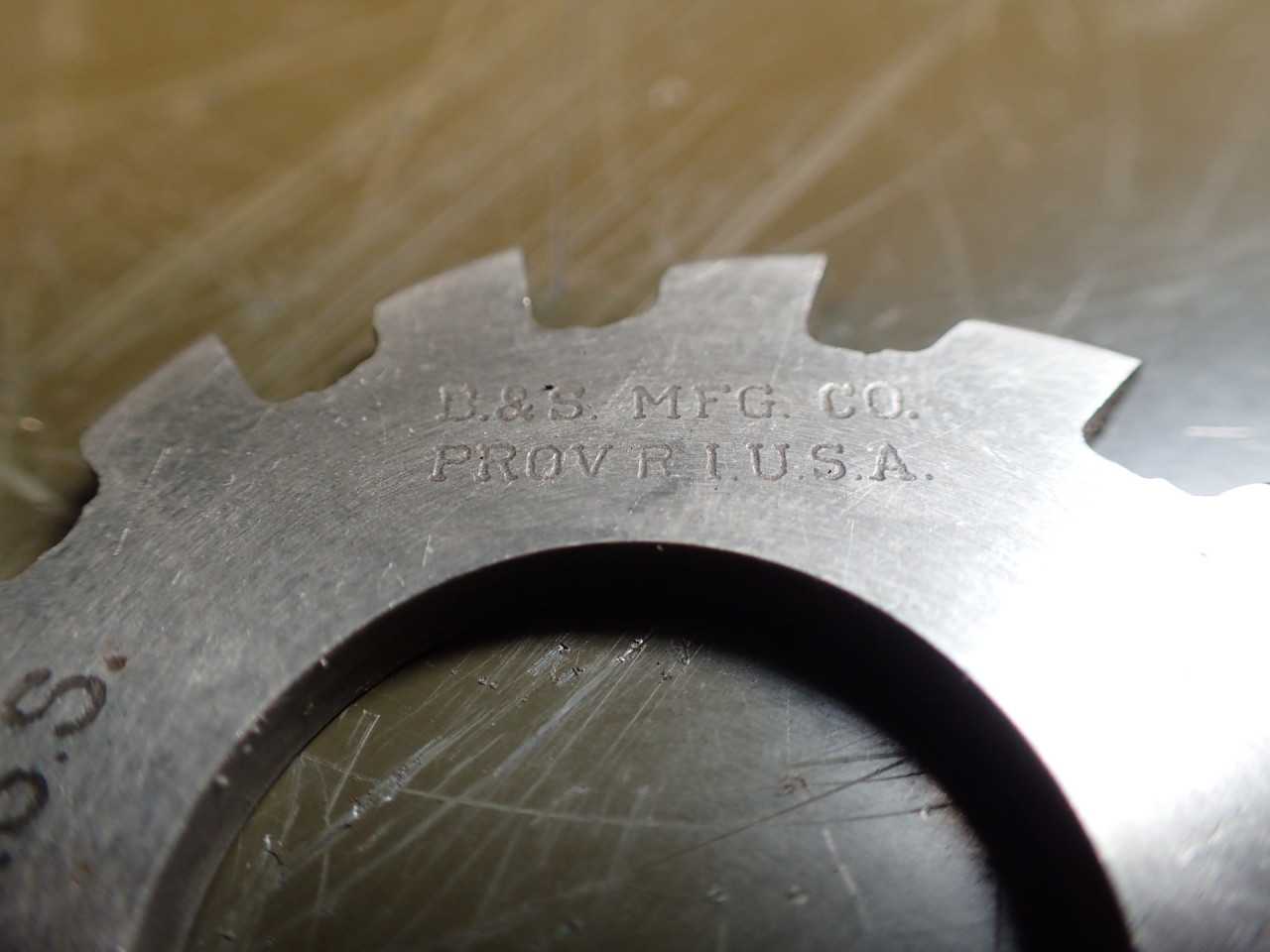 Brown & Sharpe B15, 1/8" Circle Convex Mill Milling Cutter: 7/8" Arbor Hole, USA - MILLING TOOLS