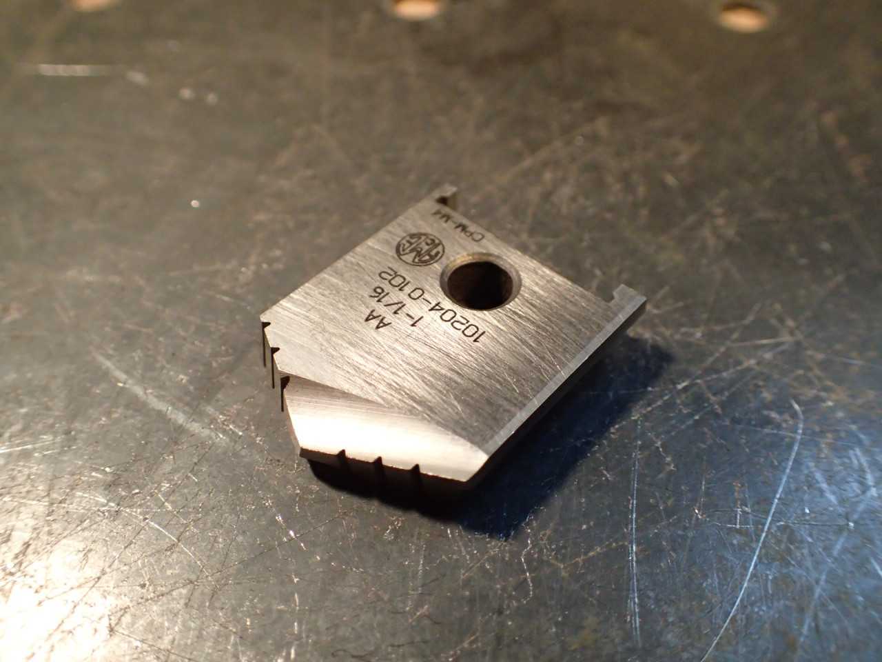 Allied Machine AMEC 10204-0102, AA Series 1-1/16" 1.0625 Spade Drill Insert: HSS - MACHINING EQUIPMENT PARTS