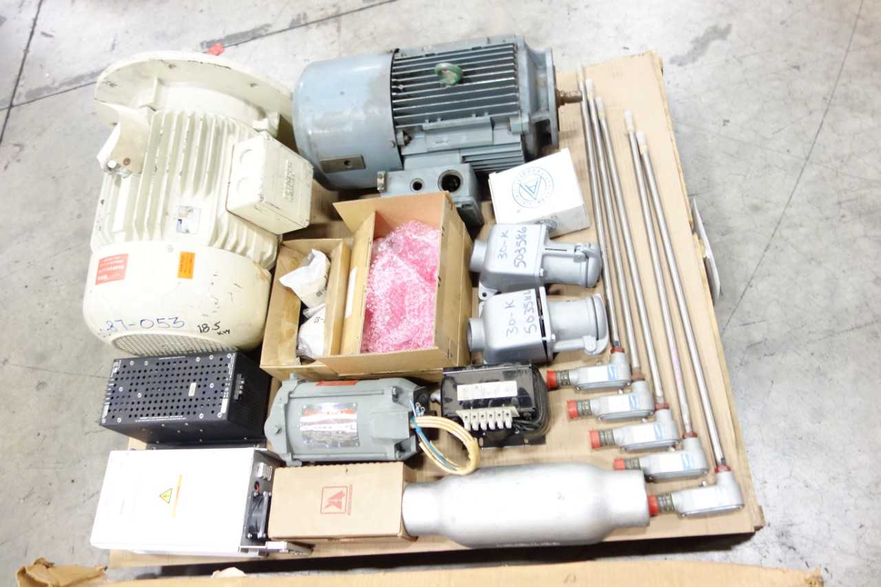 2 PALLETS OF ASSORTED ELECTRICAL - ELECTRICAL COMPONENTS