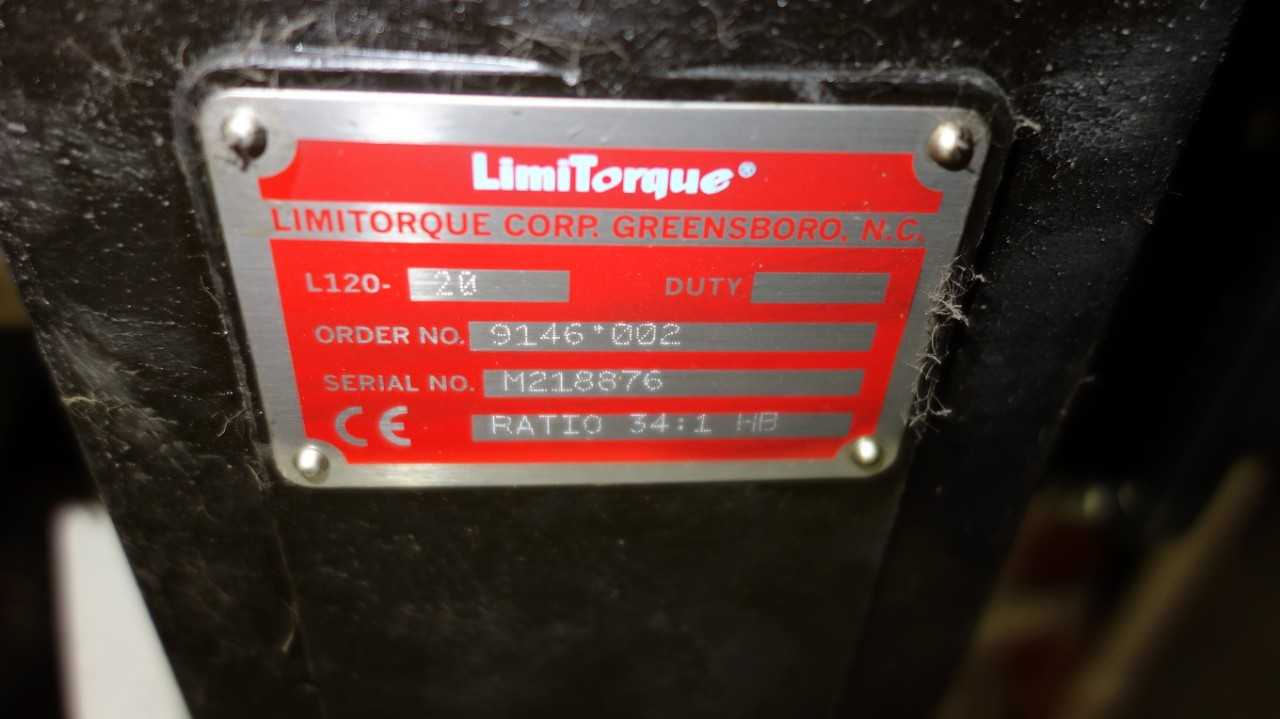LOT OF 3 LIMITORQUE L120-20 VALVE ACTUATOR - VALVES