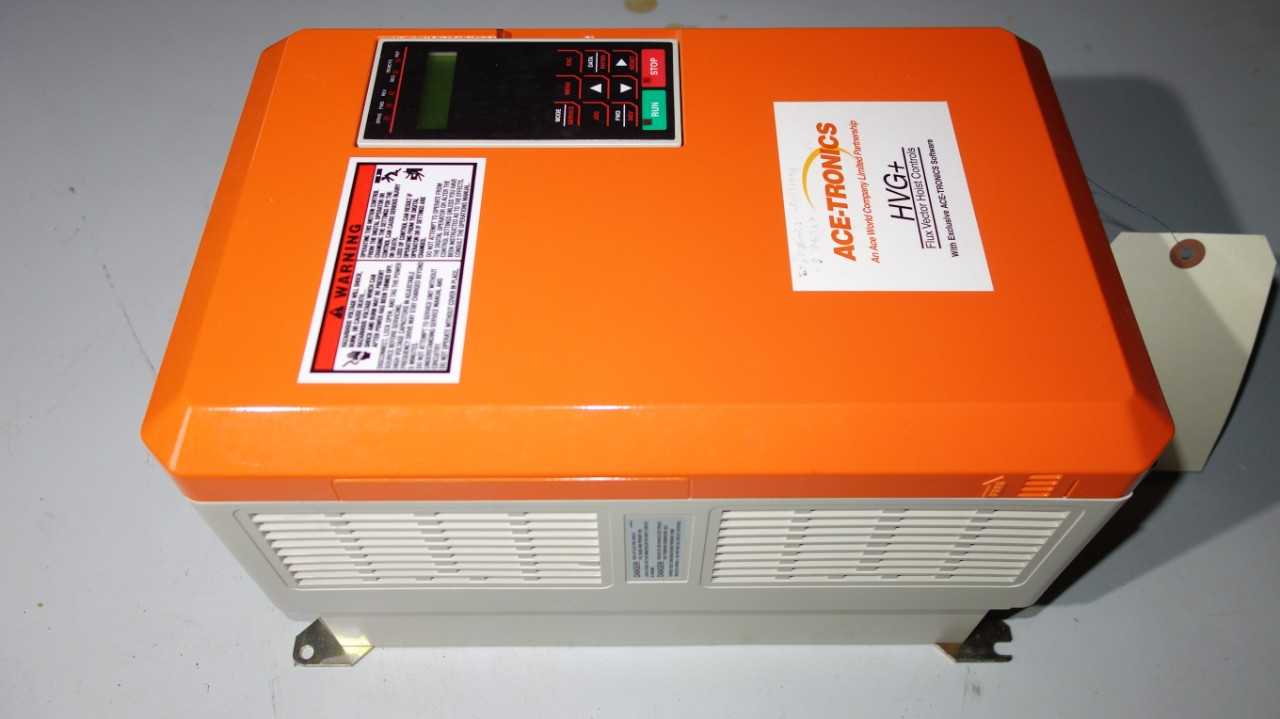 ACE-TRONICS CIMR-G5U4015 ADJUSTABLE FREQUENCY DRIVE - MOTOR DRIVES
