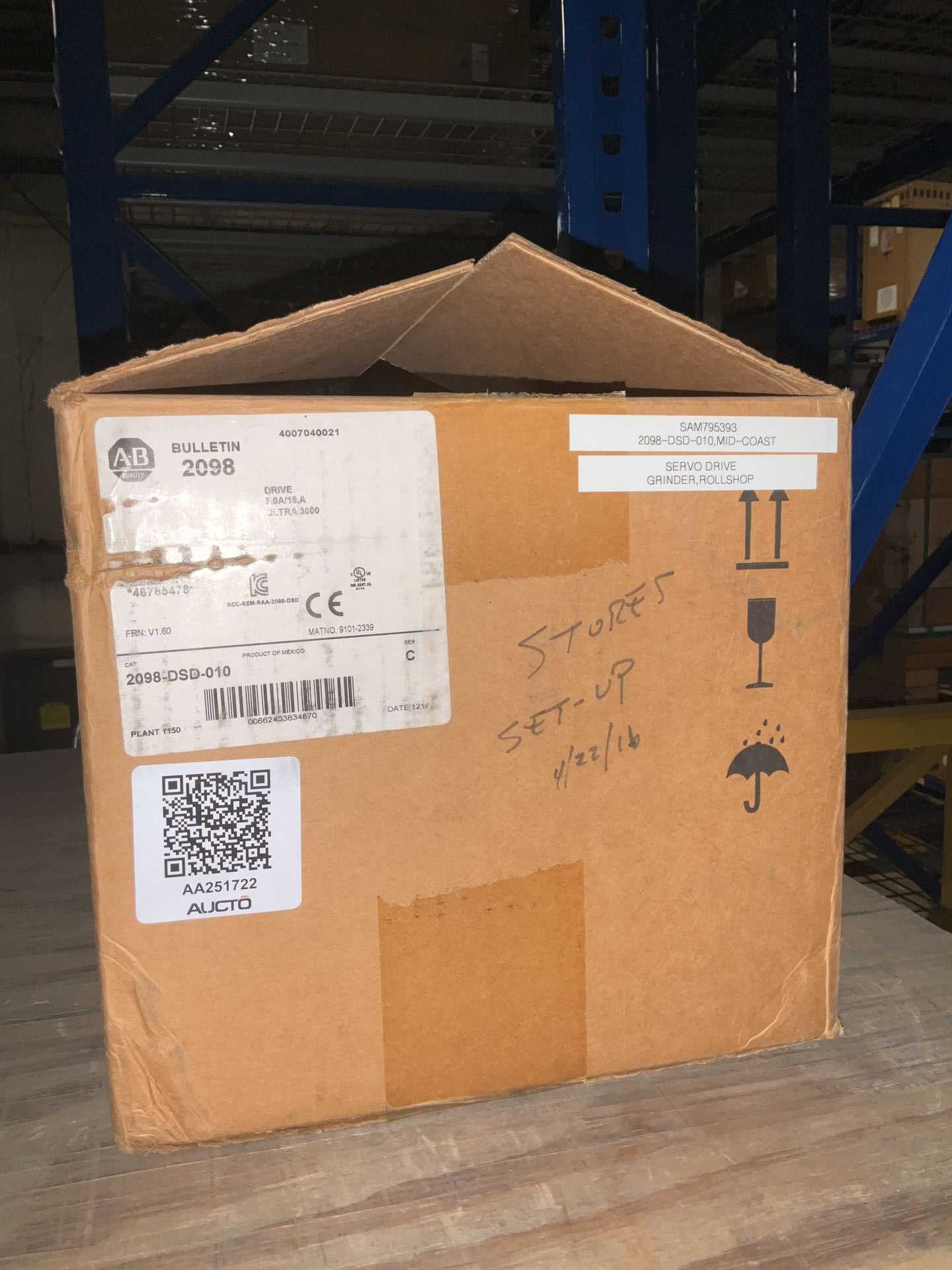 ALLEN-BRADLEY 2098-DSD-010 AC VFD DRIVE - AC VFD DRIVES
