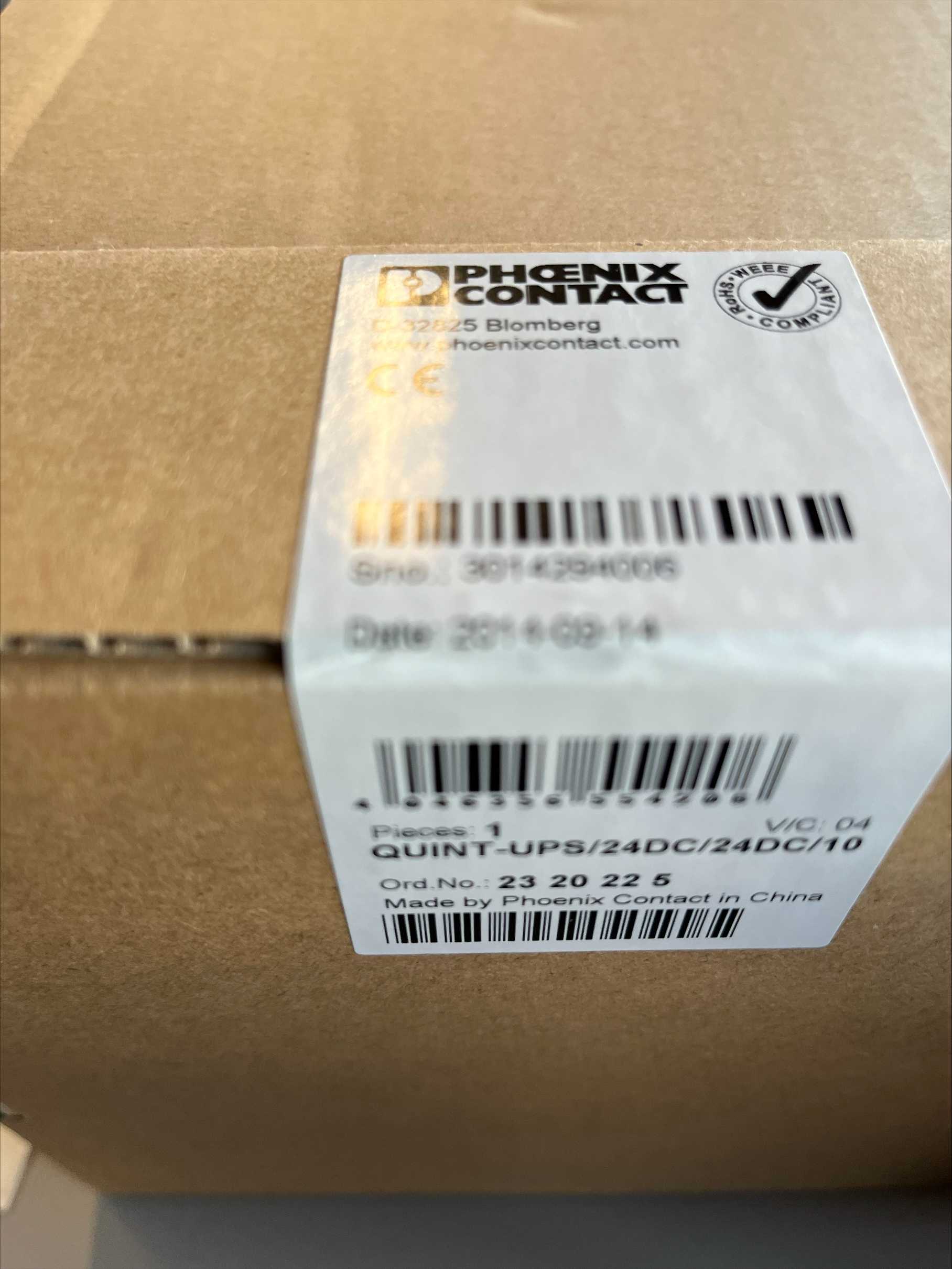 Bulk Lot of Phoenix Contact UPS QTY 12 - ELECTRICAL PARTS & ACCESSORIES