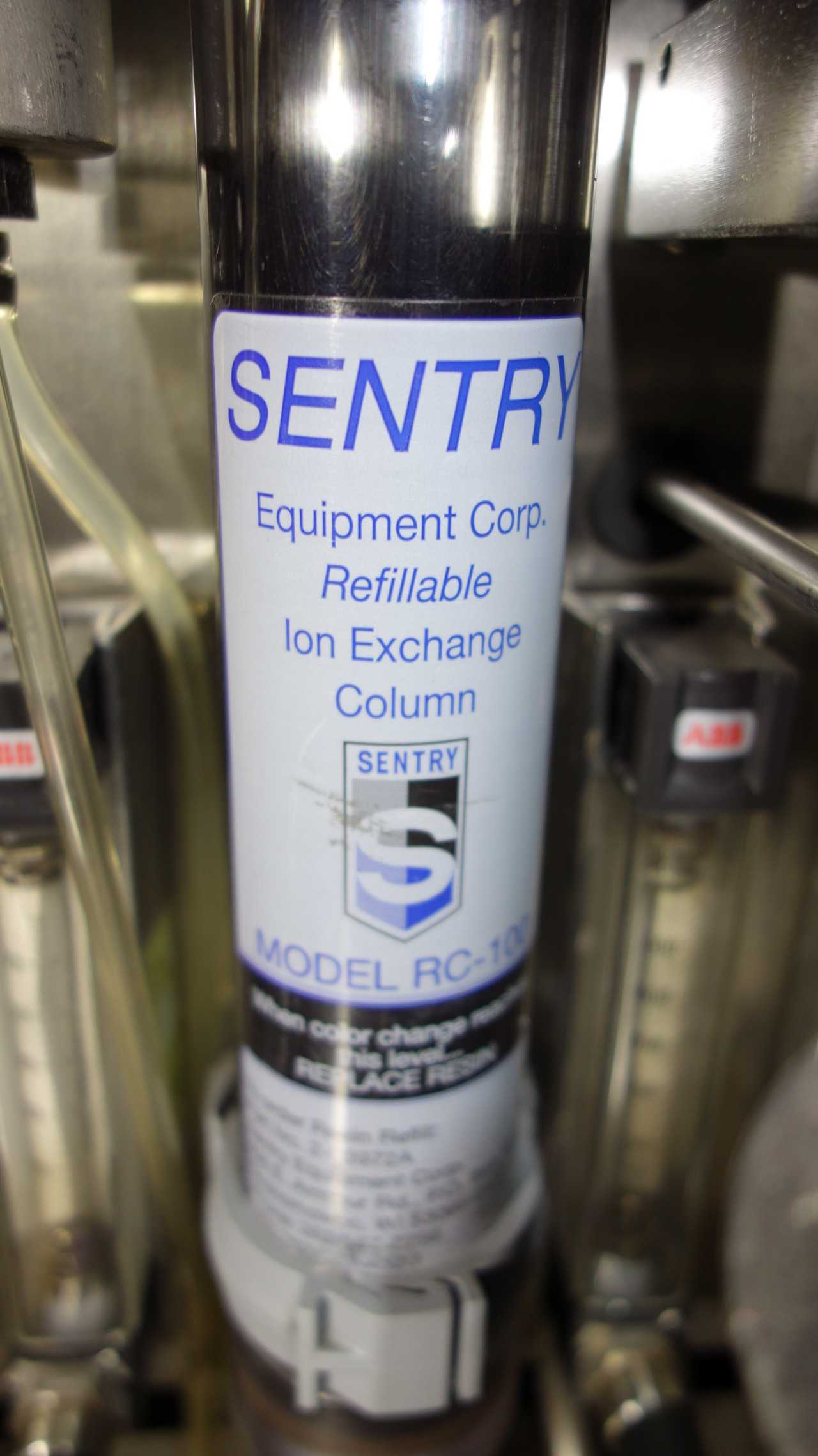 PANEL OF SENTRY SAMPLE COOLERS, INSTRUMENTATION - INSTRUMENTATION