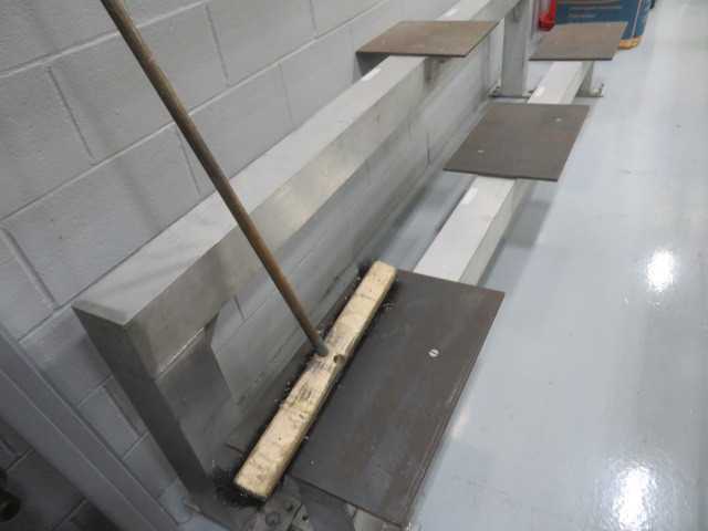 Aluminum Rack, approx. 8' long and 4" X 4" - MISCELLANEOUS