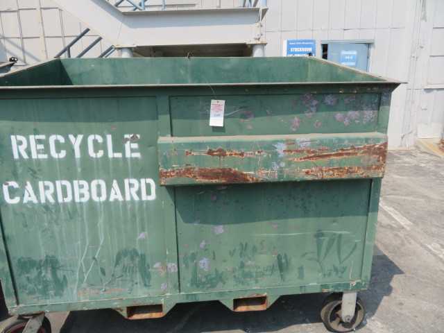 Metal Dumpsters on Wheels - MISCELLANEOUS