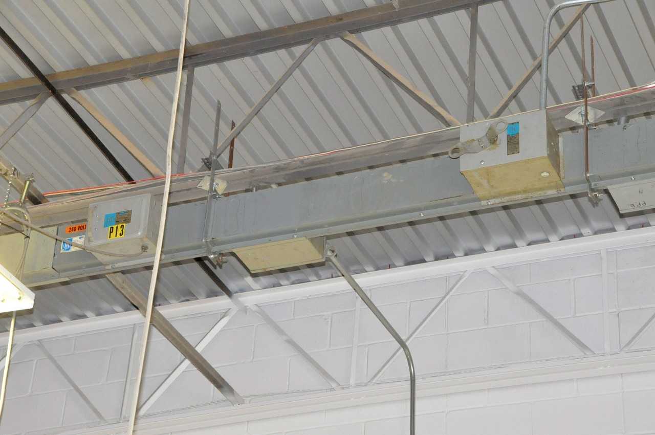 Approximately 54' Buss Duct with (10) Buss Plugs - ELECTRICAL COMPONENTS