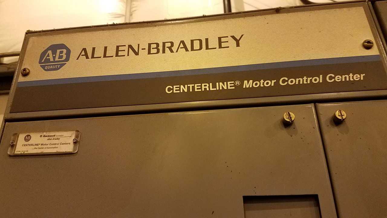 3X VERTICAL SECTIONS ALLEN BRADLEY CENTERLINE 2100 ASSORTED MCC BUCKET LINEUP (BUCKETS AND LINEUP) - AUTOMATION & CONTROLS
