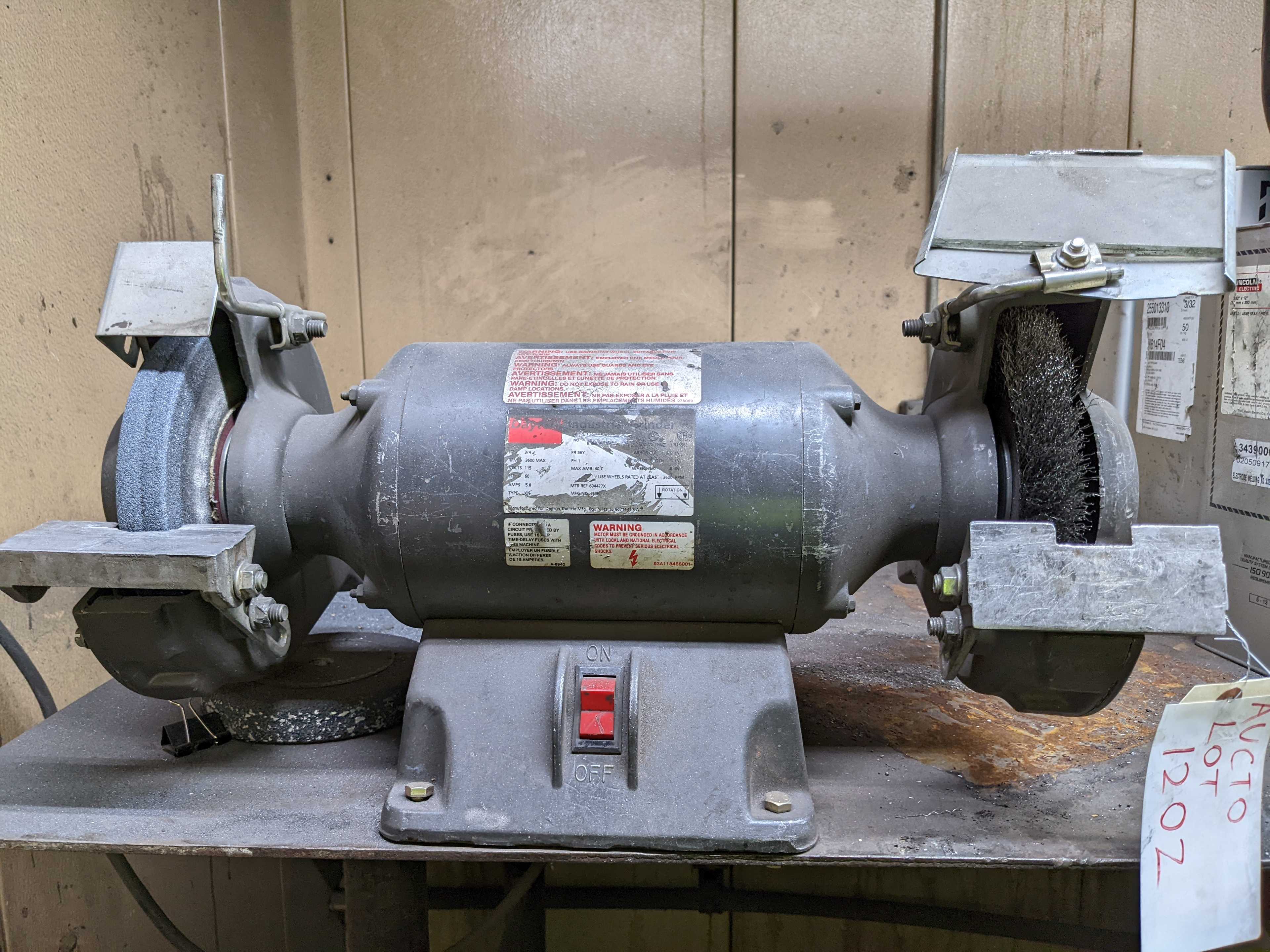 INDUSTRIAL GRINDER - BENCH GRINDERS