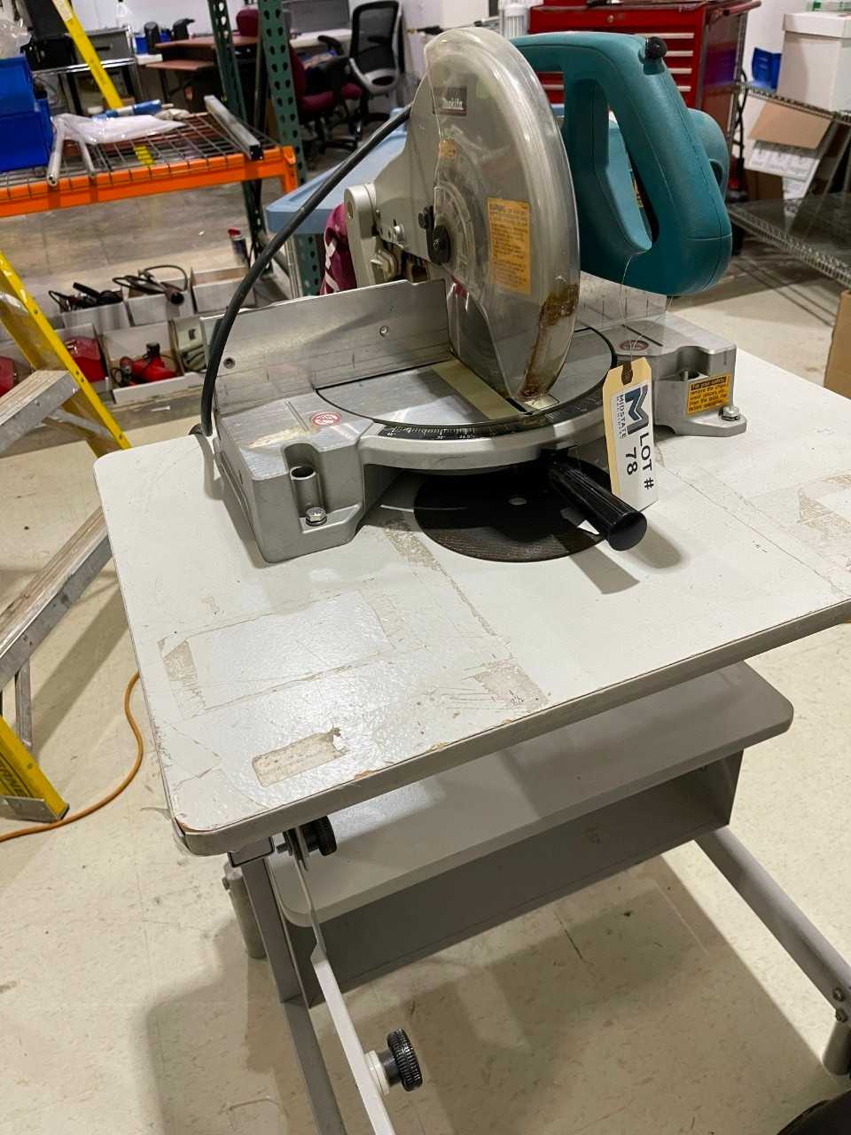 Makita 10" Chop Saw on Stand - ELECTRIC POWER TOOLS