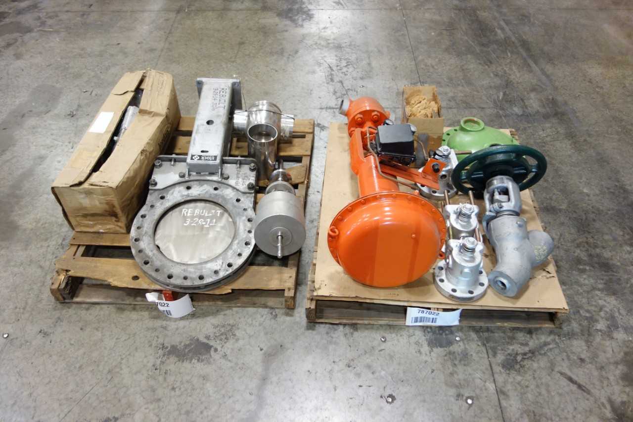 2 PALLETS OF ASSORTED VALVES AND VALVE ACCESSORIES - VALVES