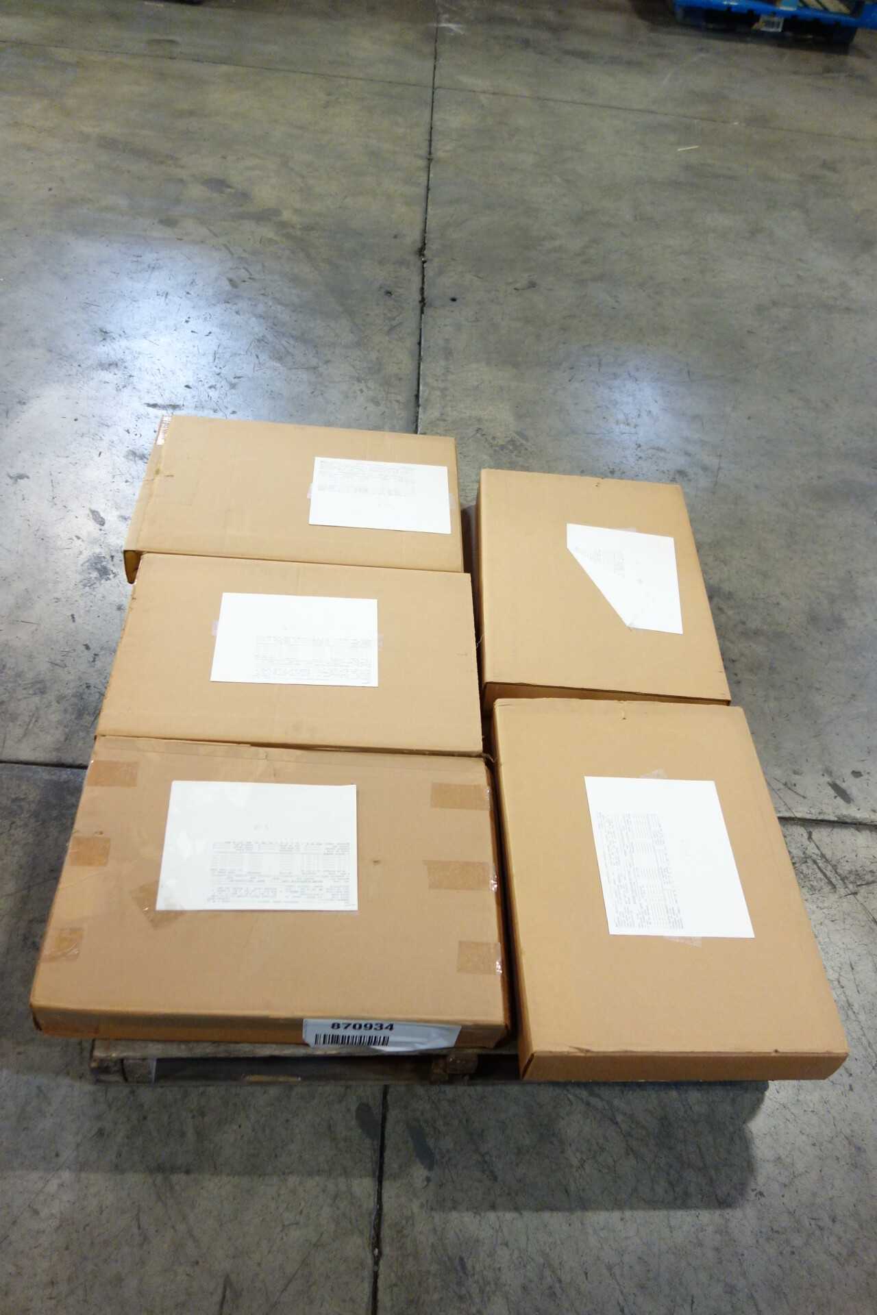 LOT OF 5 ASSORTED ENCORE PCB CIRCUIT BOARDS - AUTOMATION & CONTROLS