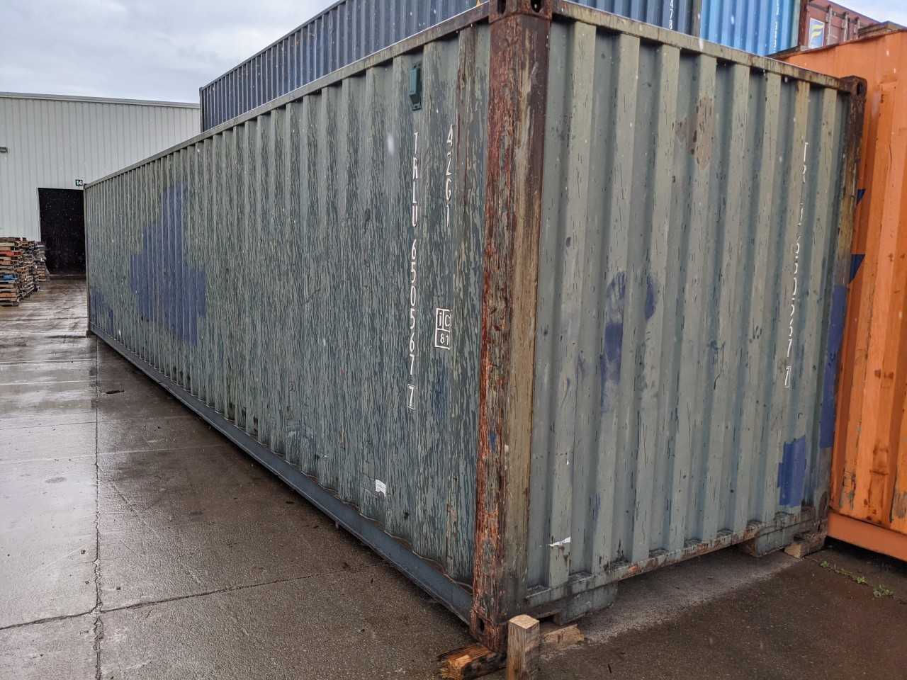 TAL 40FT STANDARD CUBE SHIPPING CONTAINER - INDUSTRIAL PARTS