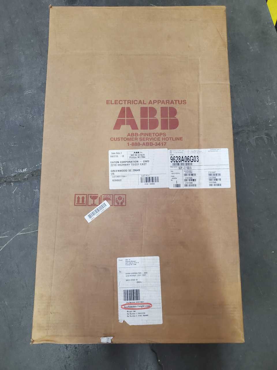 (6) ASEA 9628A06G03 Current Transformer 50-400Hz 10KV 600V - CONTROL TRANSFORMERS