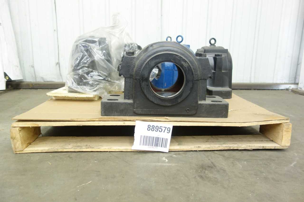 PALLET OF ASSORTED SPLIT CASE PILLOW BLOCK BEARING HOUSINGS - BEARINGS