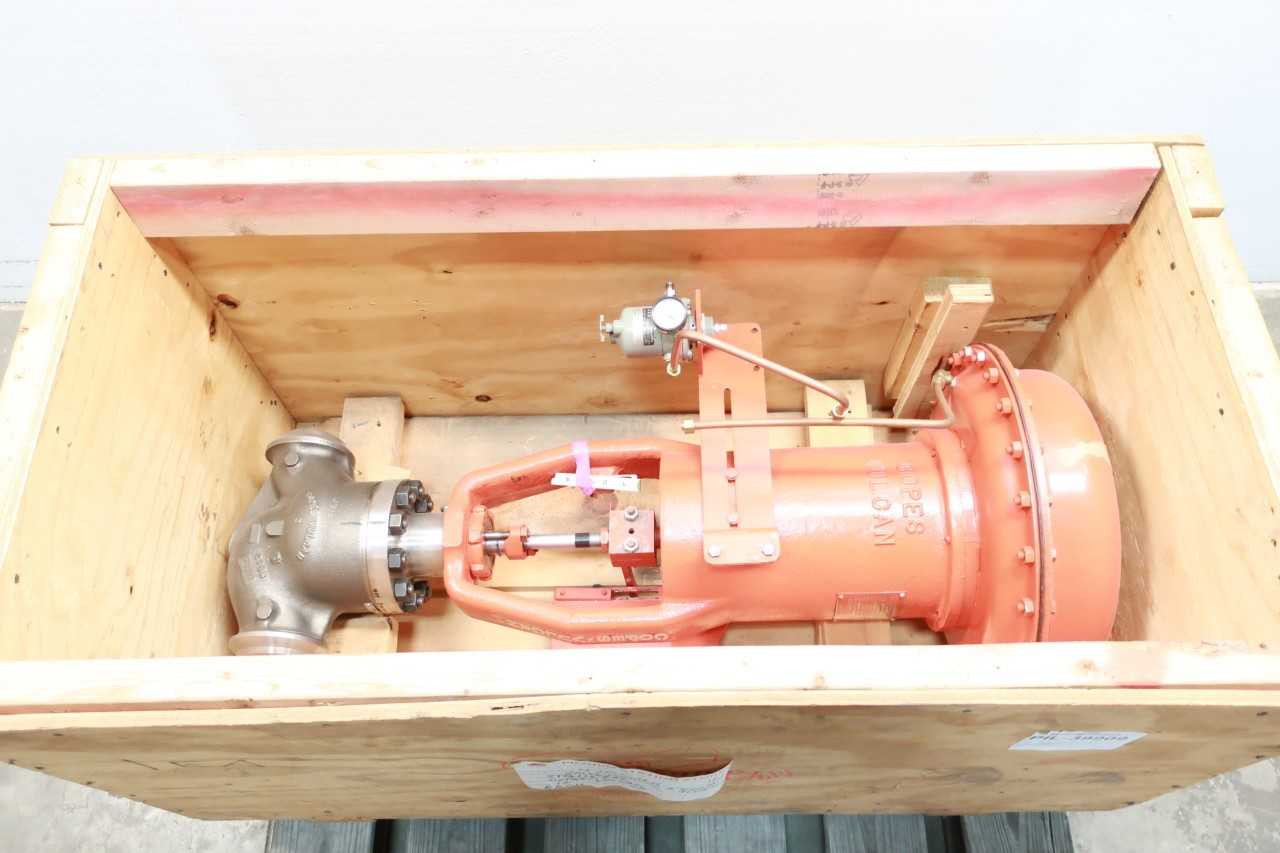 COPES VULCAN PNEUMATIC 600 STAINLESS BUTT WELD 3IN CONTROL VALVE - CONTROL VALVE COPES VULCAN PNEUMATIC 600 STAINLESS BUTT WELD 3IN CONTROL VALVE - CONTROL VALVE
