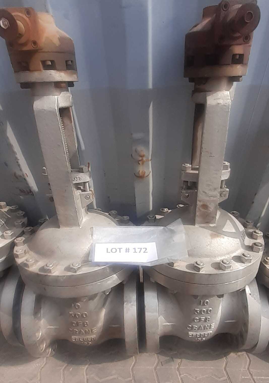 Lot of 2 Gate Valves - KNIFE GATE VALVE