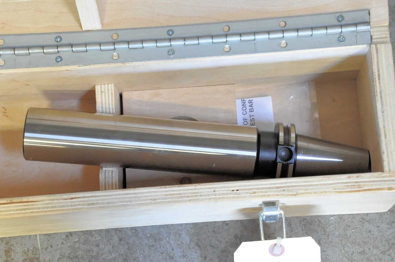 CAT 40-Taper Precision Test Bar, (Tramming Bar) with Case - ELECTRIC POWER TOOLS