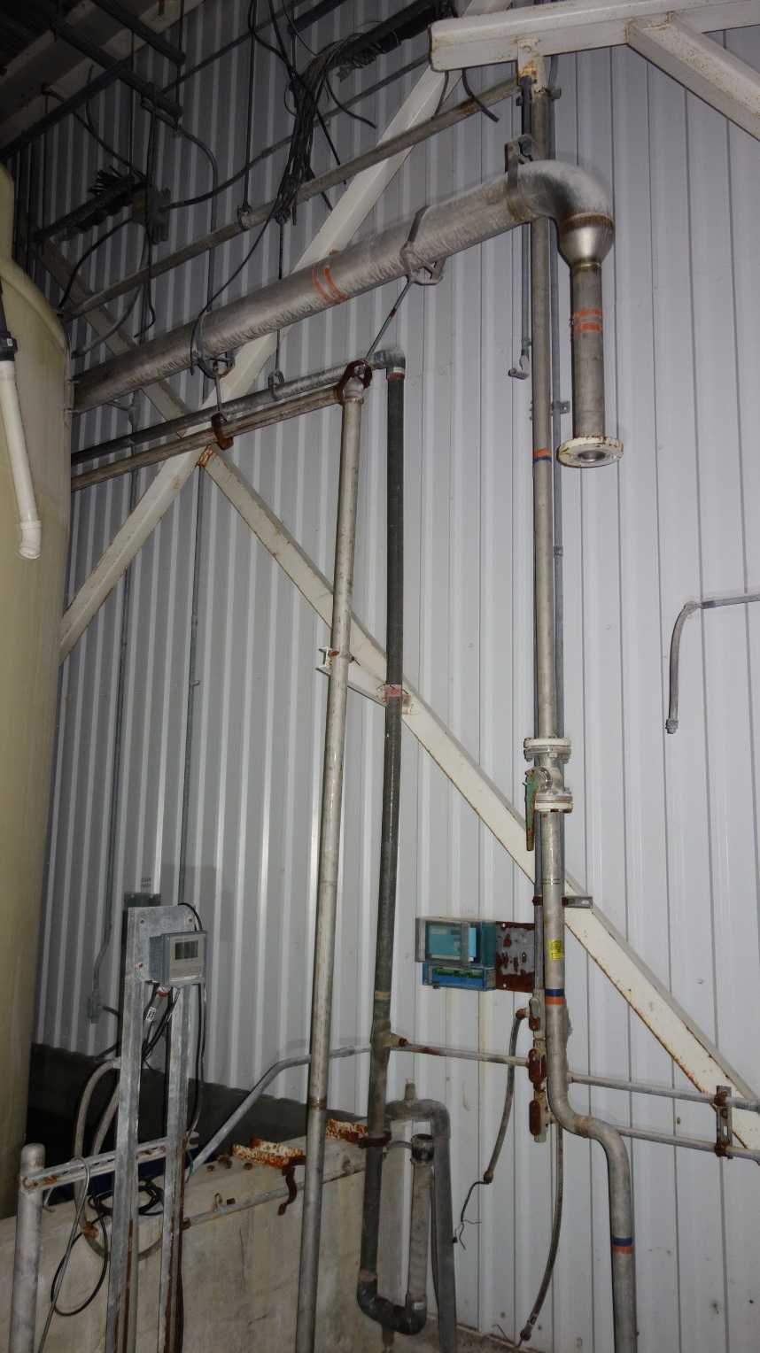 ALL STAINLESS STEEL PIPES IN MIXING TANK HOUSE - PROCESS EQUIPMENT