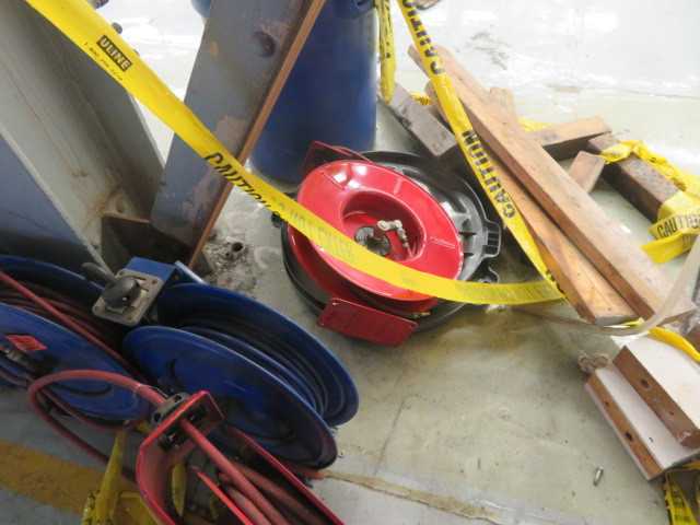 Air Hose Coil Reels (8) Lot - MISCELLANEOUS