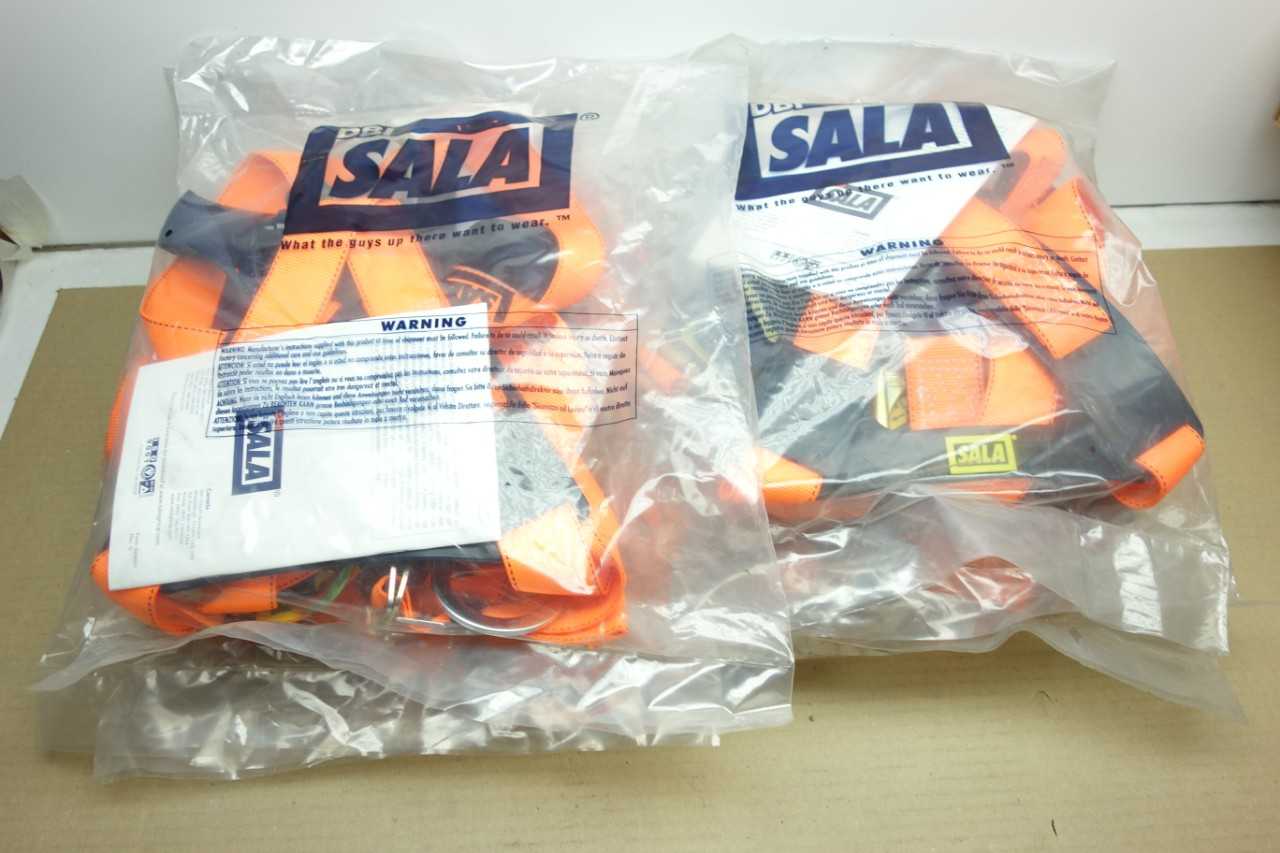 LOT OF 6 NEW SALA PT XO 4D HV D2 HARNESS - SAFETY EQUIPMENT