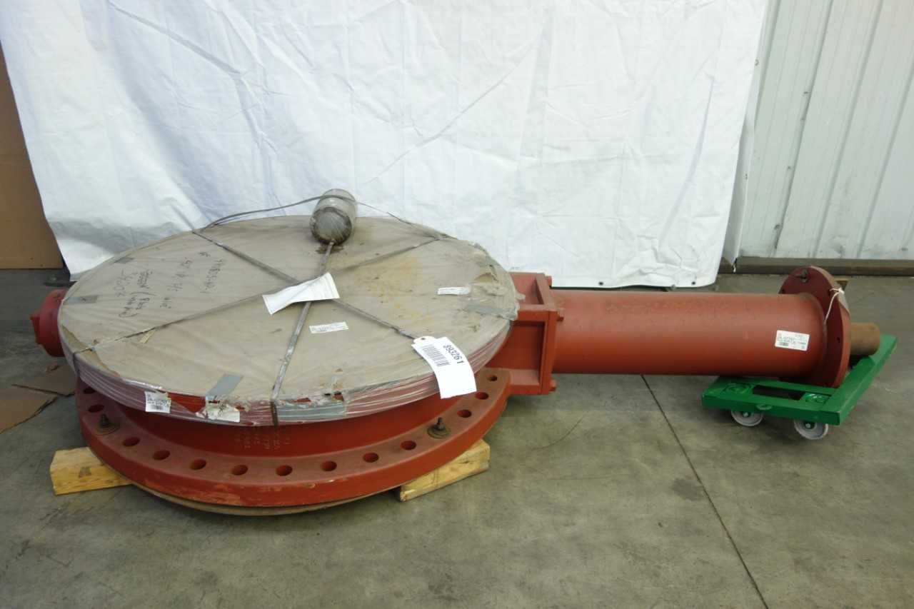 PRATT XRBFV FLANGED BUTTERFLY VALVE, 42 IN - BUTTERFLY VALVE